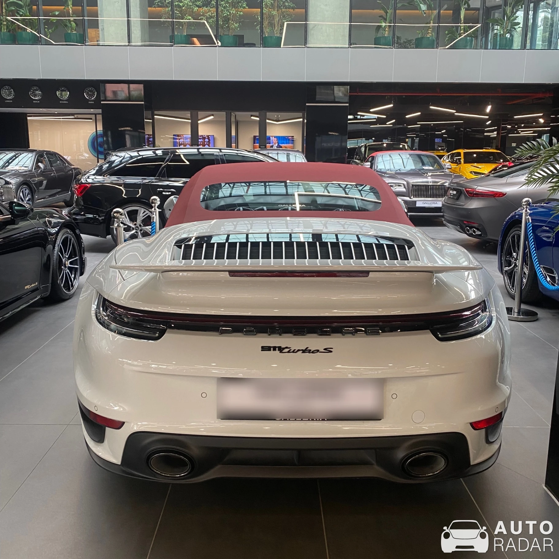 Porsche 992 Turbo S Cabriolet MkI spotted in Şişli, Türkiye