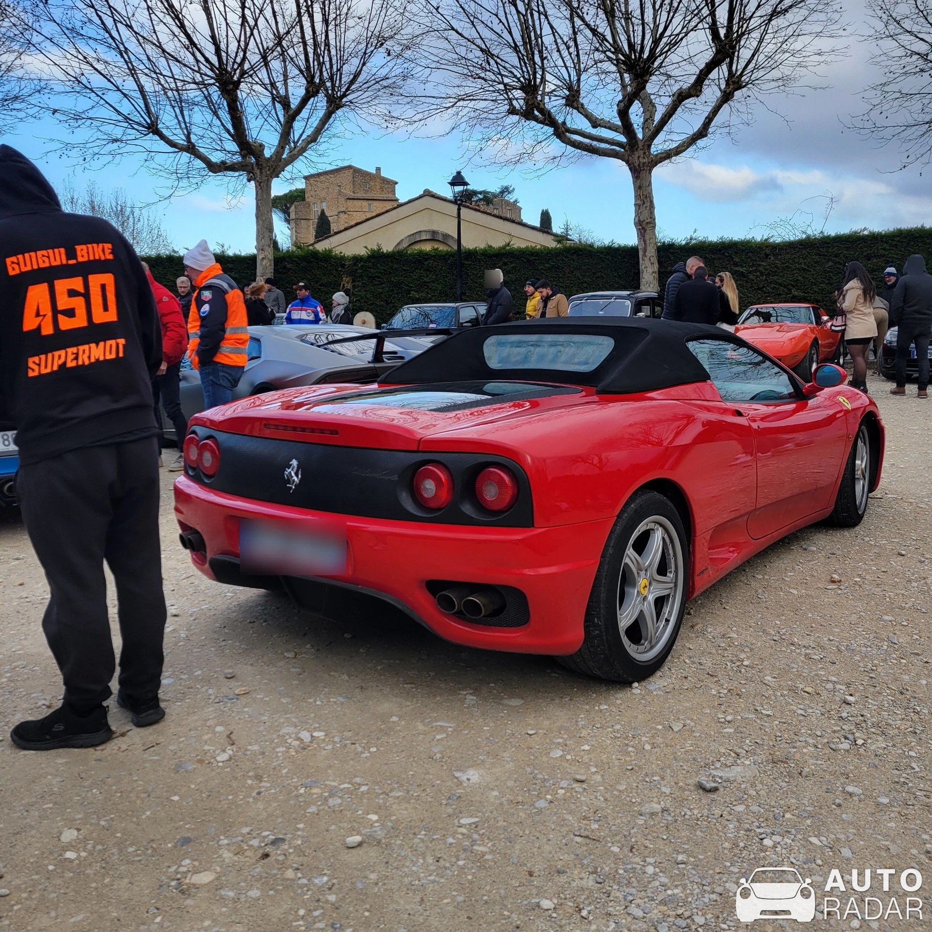 Ferrari 360 Spider spotted in Eurre, France