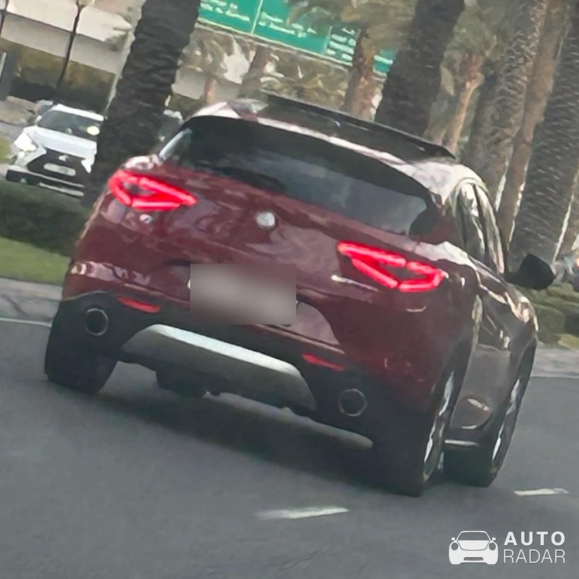 Alfa Romeo Stelvio spotted in Dubai, United Arab Emirates