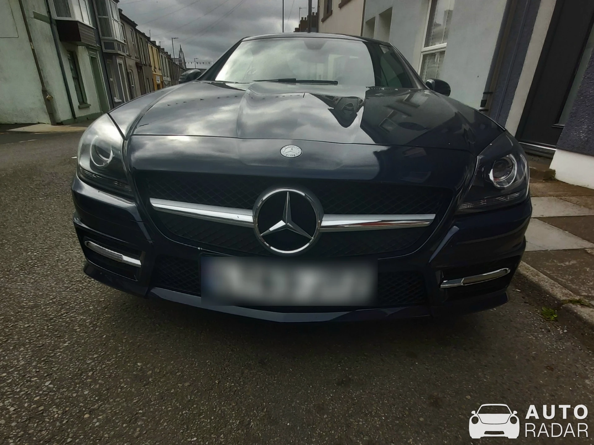 Mercedes-Benz SLK 55 AMG R172 CarbonLOOK Edition spotted in Milford Haven