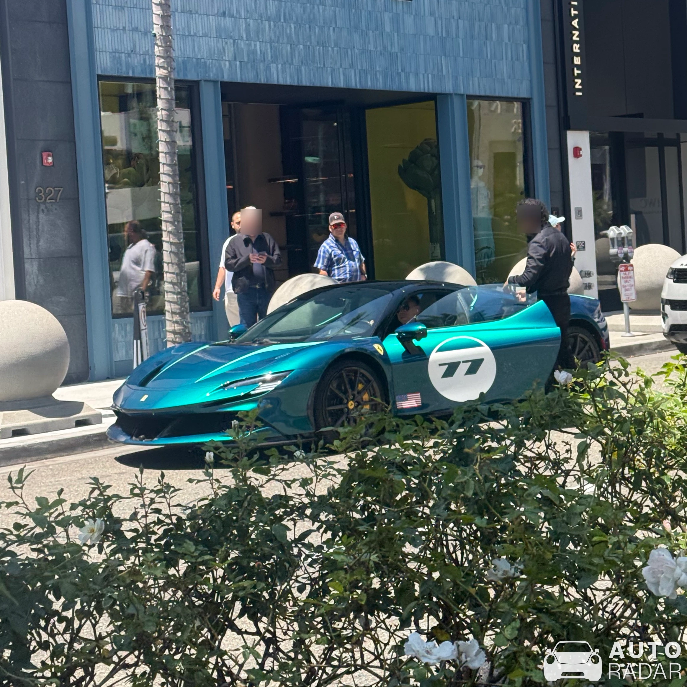Ferrari SF90 Spider Cavalcade 10th Anniversary Edition spotted in Beverly Hills