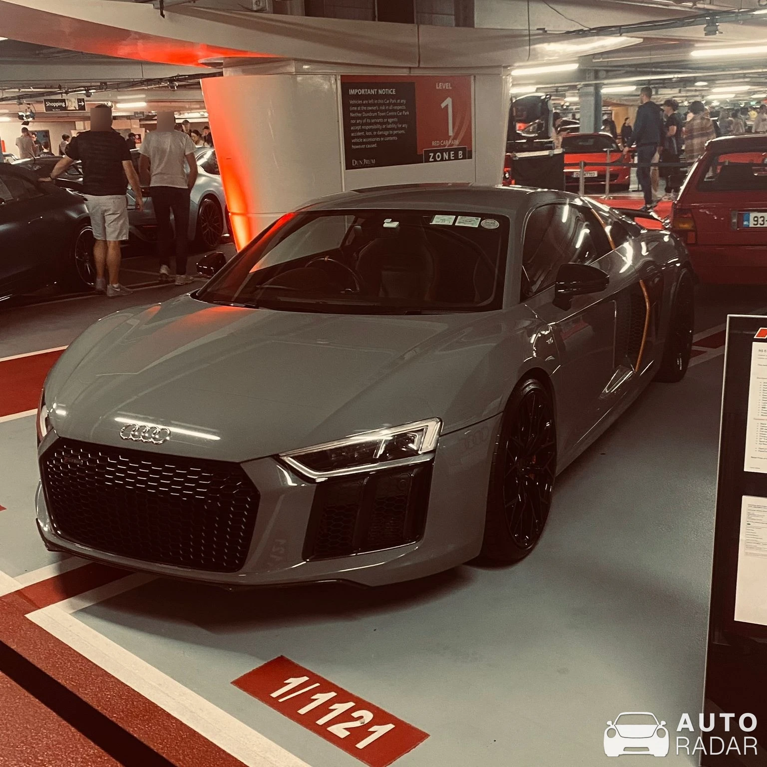 Audi R8 V10 spotted in Dublin, Ireland