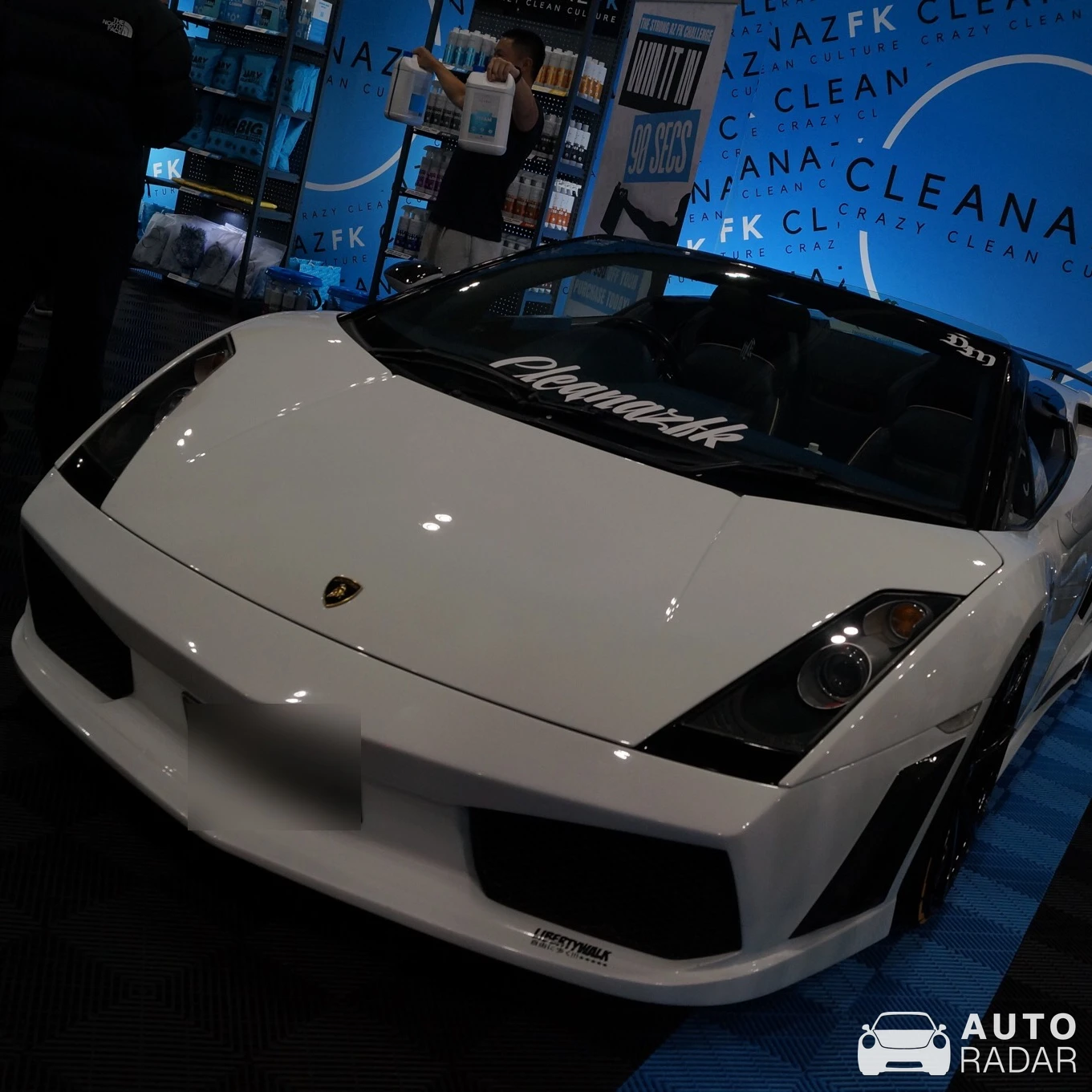 Lamborghini Gallardo Liberty Walk LB Performance Wide Body spotted in Docklands