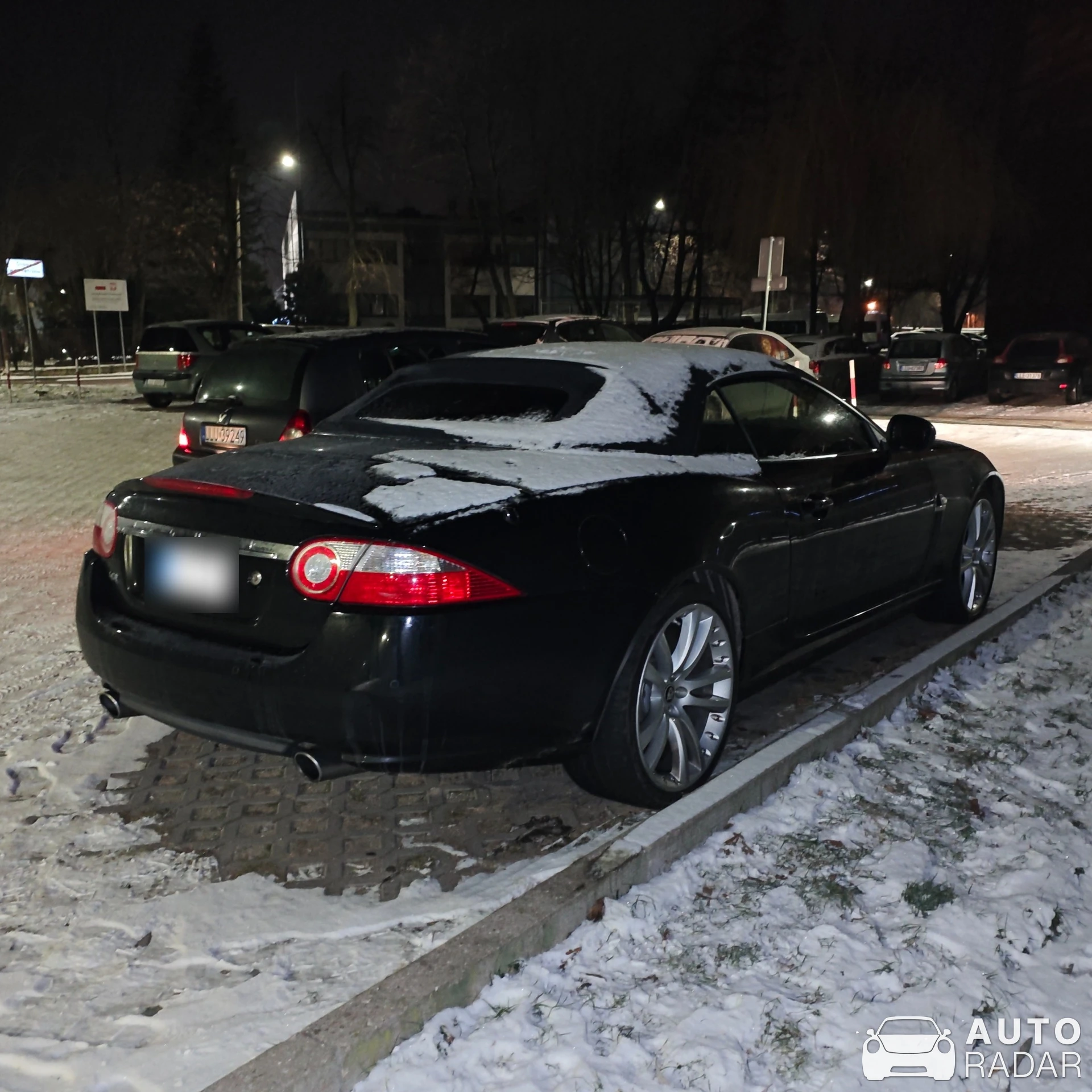 Jaguar XK Convertible spotted in Łuków, Polska