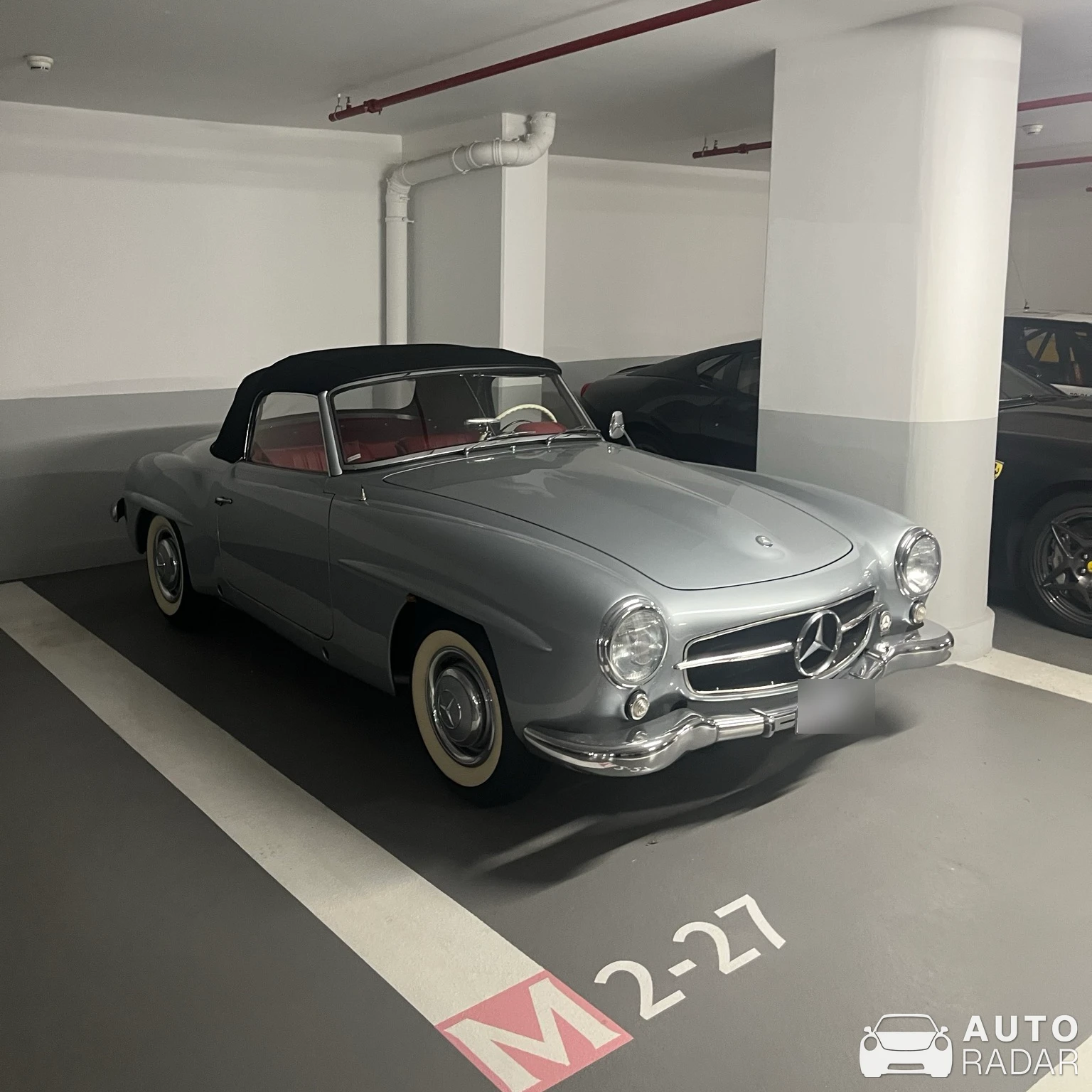 Mercedes-Benz 190 SL spotted in Monaco, Monaco