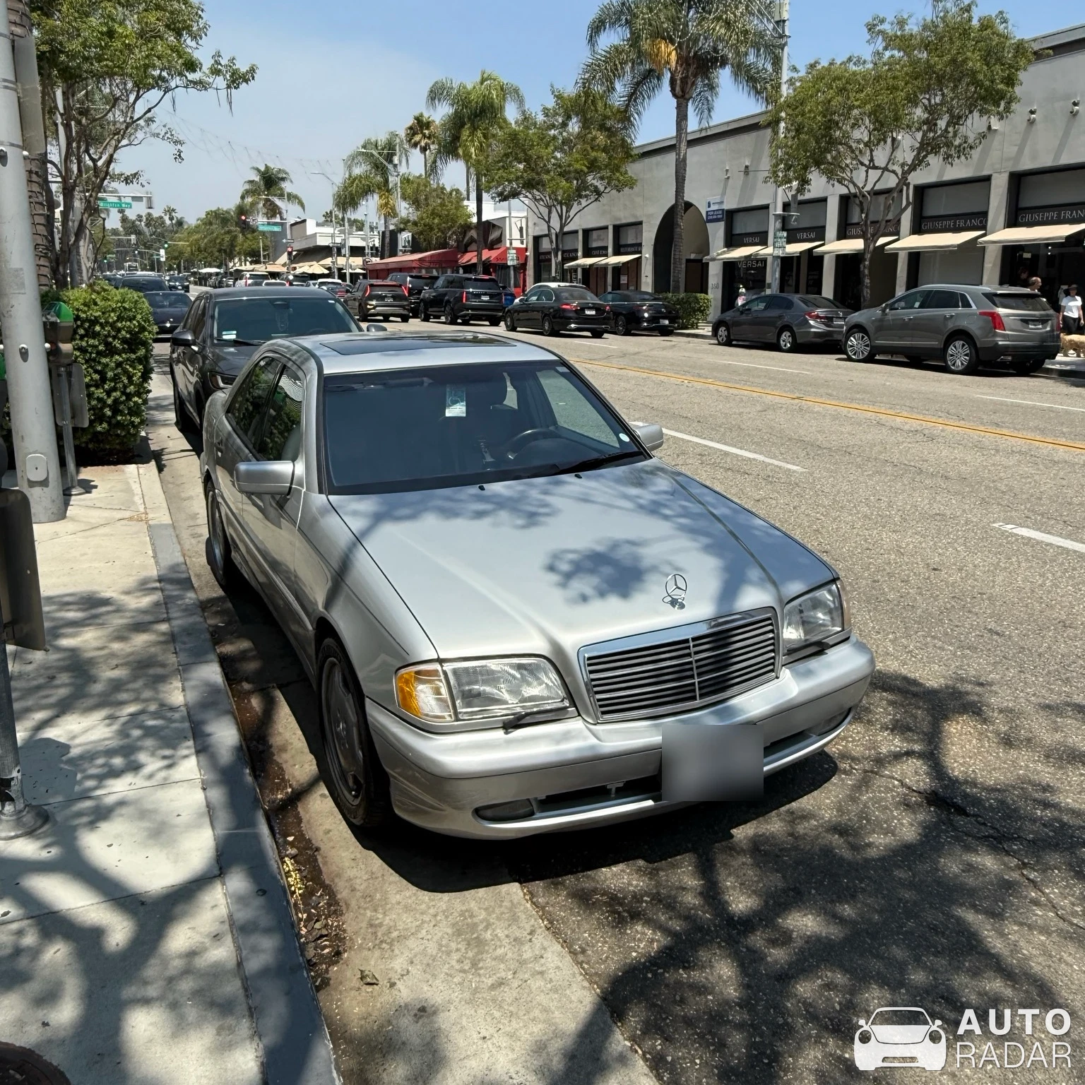Mercedes-AMG C 43 W202 spotted in Beverly Hills, United States