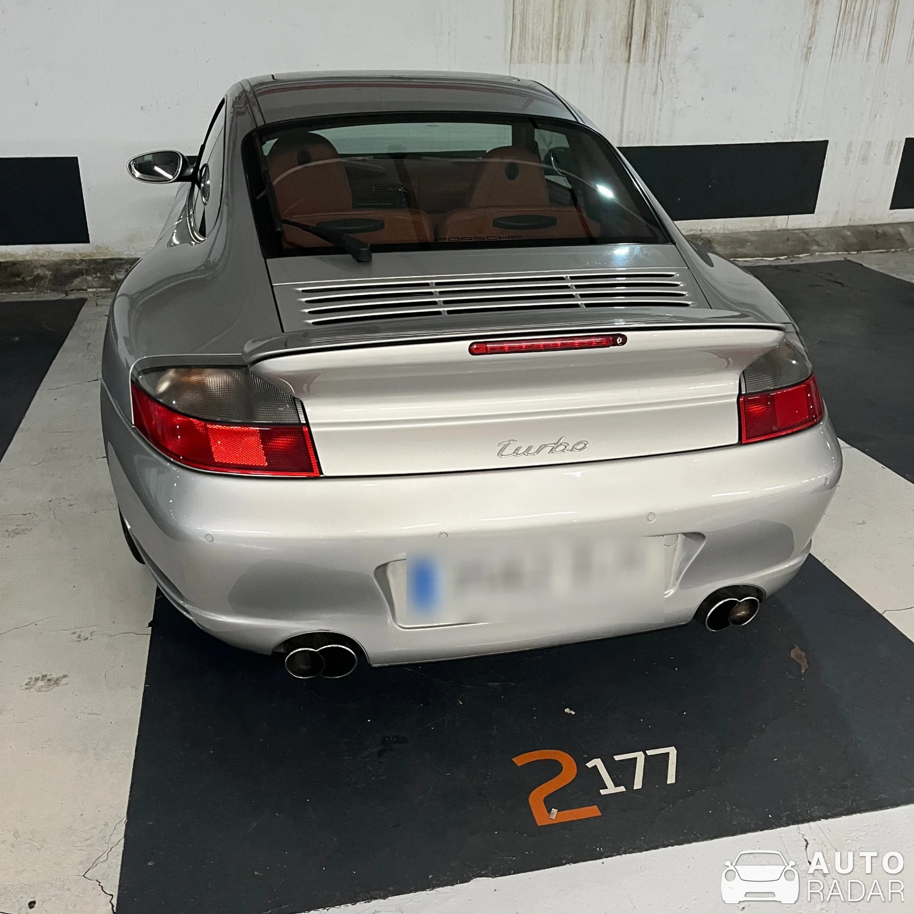 Porsche 996 Turbo spotted in Barcelona, Spain
