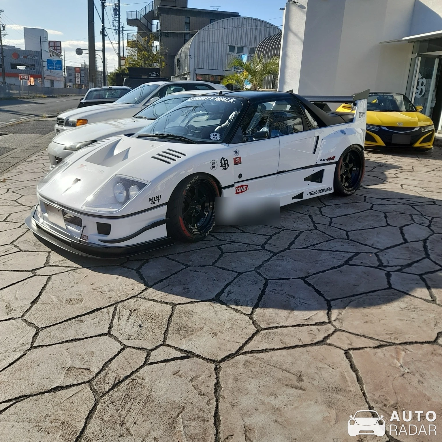 LB-Works LB40 AZ-1 spotted in Shibuya, Japan