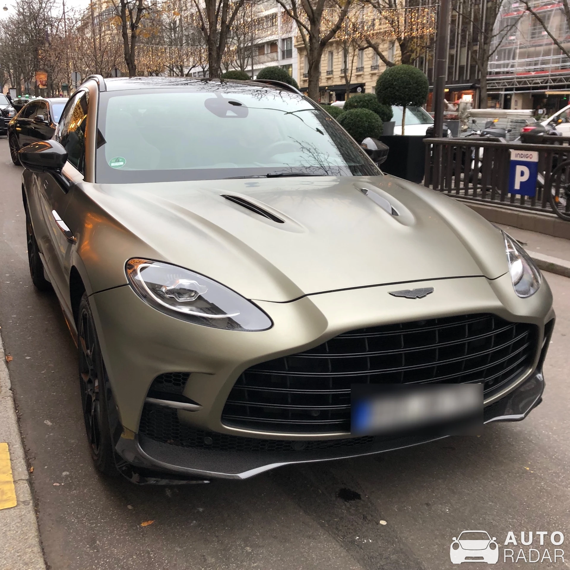 Aston Martin DBS spotted in Paris, France