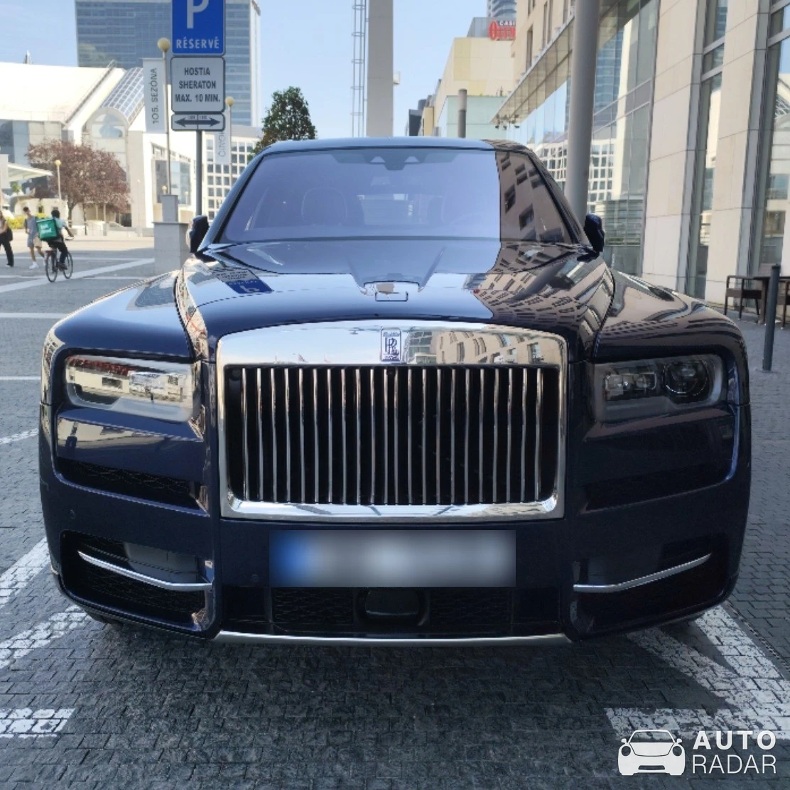 Rolls-Royce Cullinan spotted in Bratislava, Slovakia