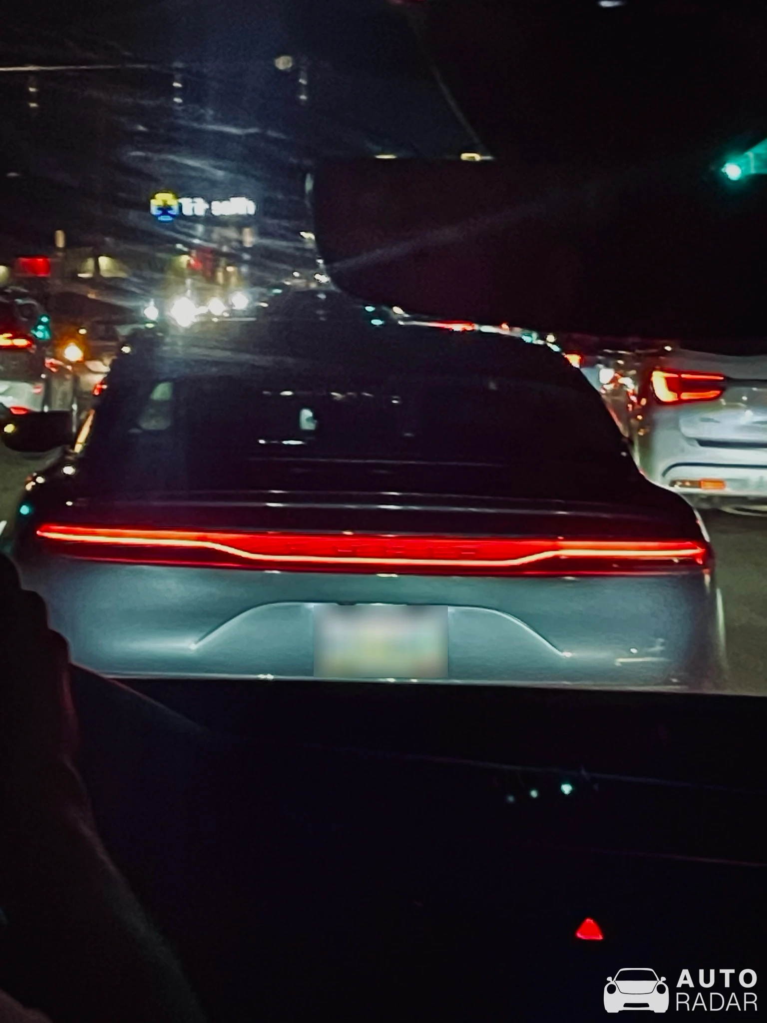Lucid Air spotted in Four Bridges, United States