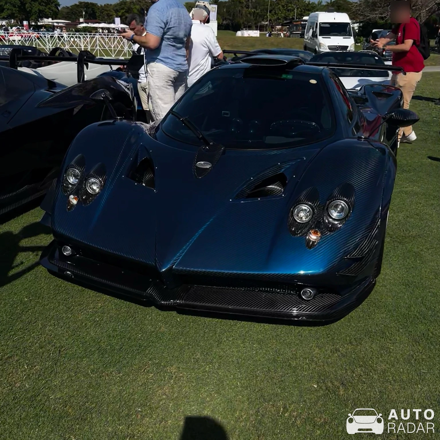 Pagani Zonda 760 AG Roadster spotted in Coral Gables