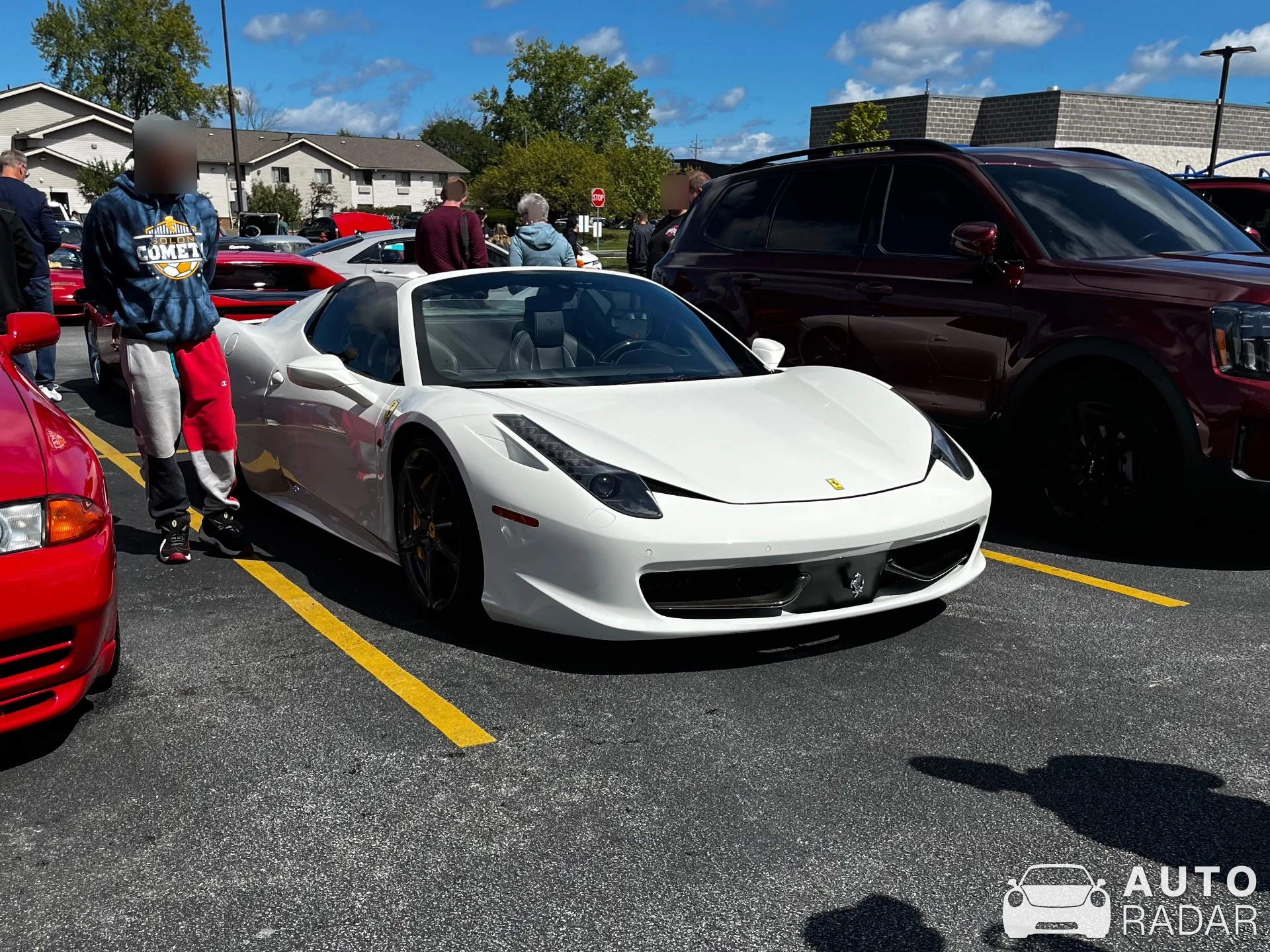 Ferrari 458 Spider spotted in Mentor, United States