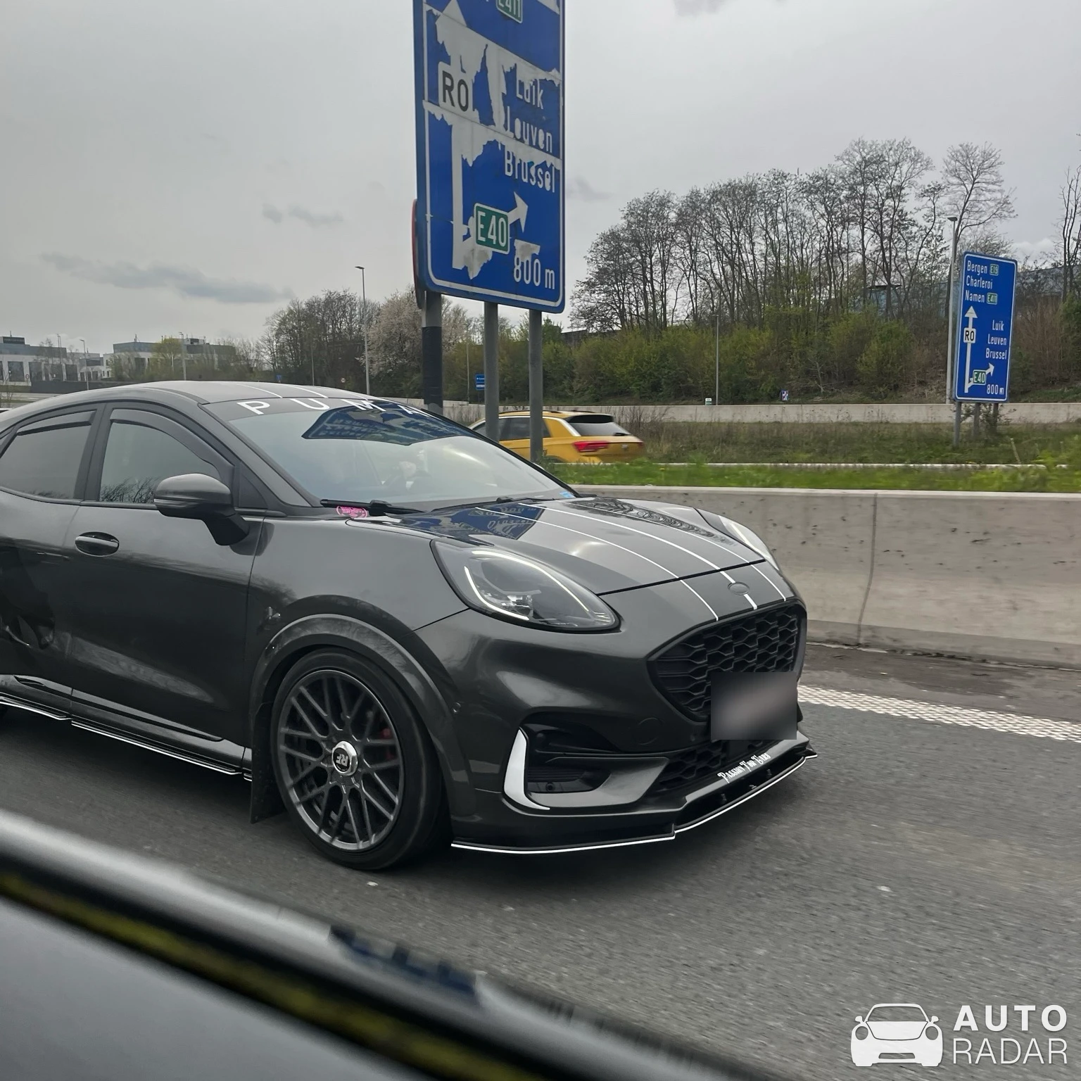 Ford Puma ST spotted in Zaventem