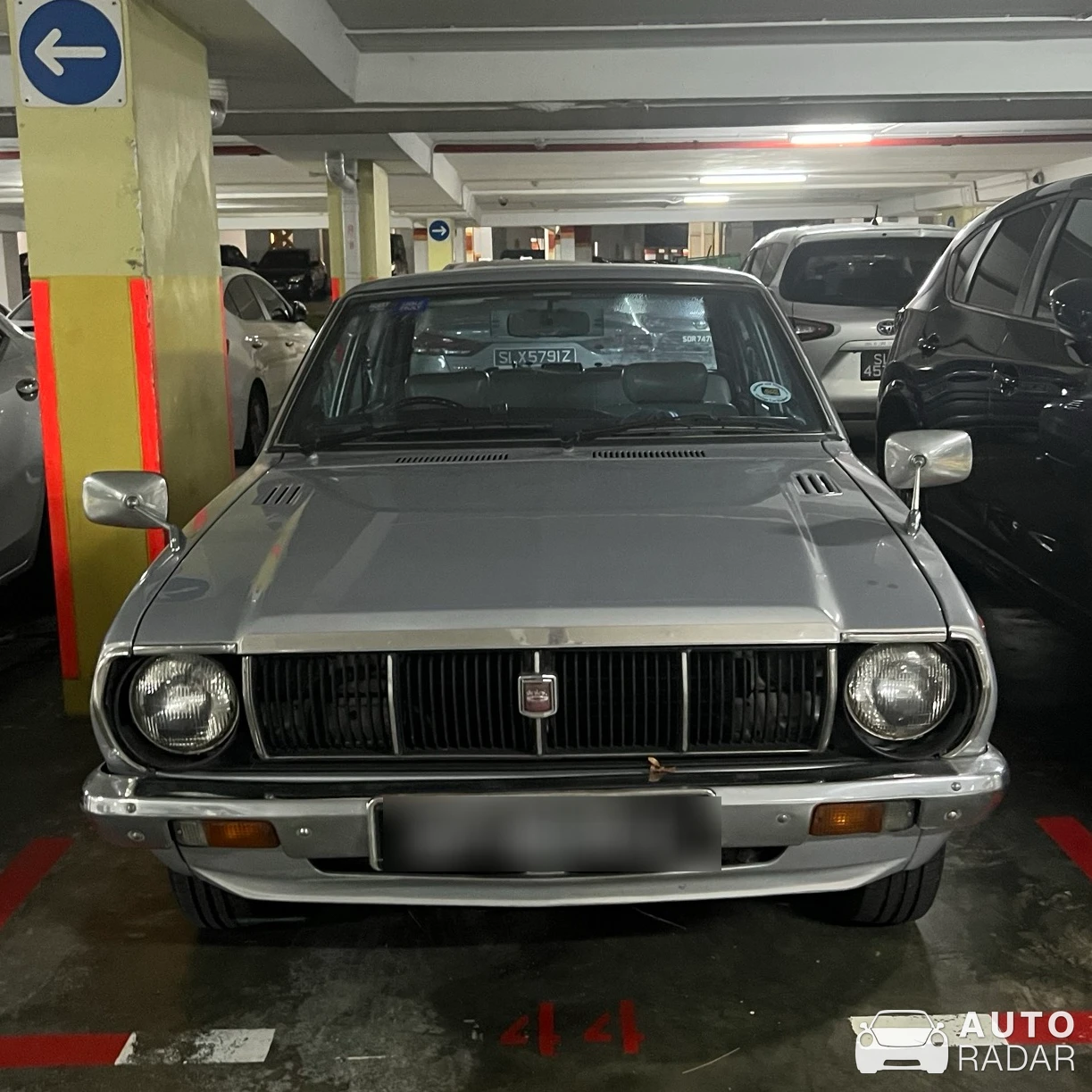 Toyota Corolla KE25 spotted in Singapore