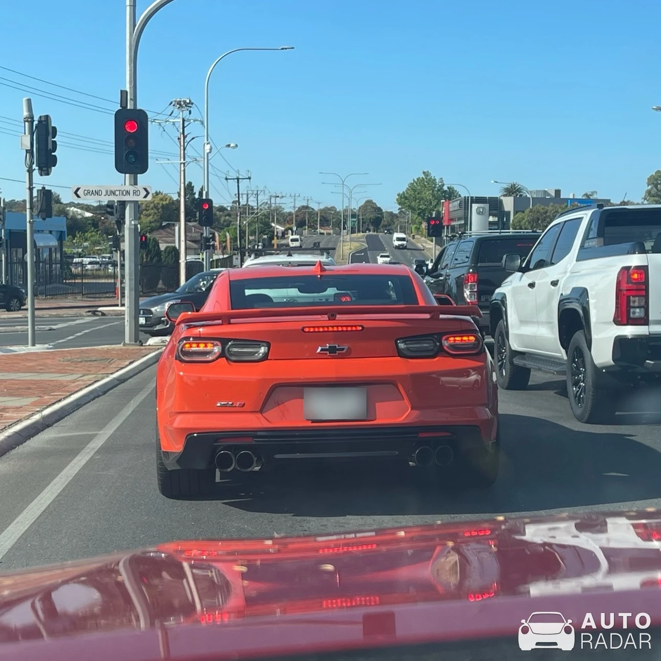 Chevrolet Camaro ZL1 spotted in Modbury, Australia