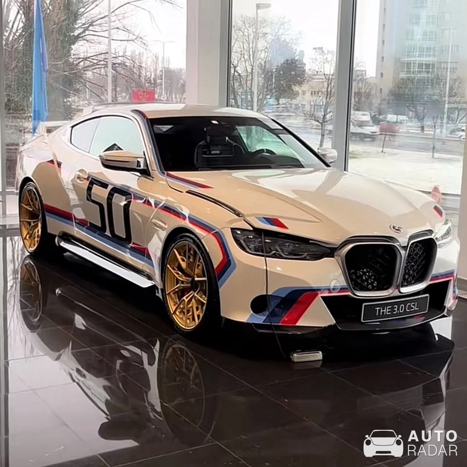BMW 3.0 CSL G82 spotted in Zagreb