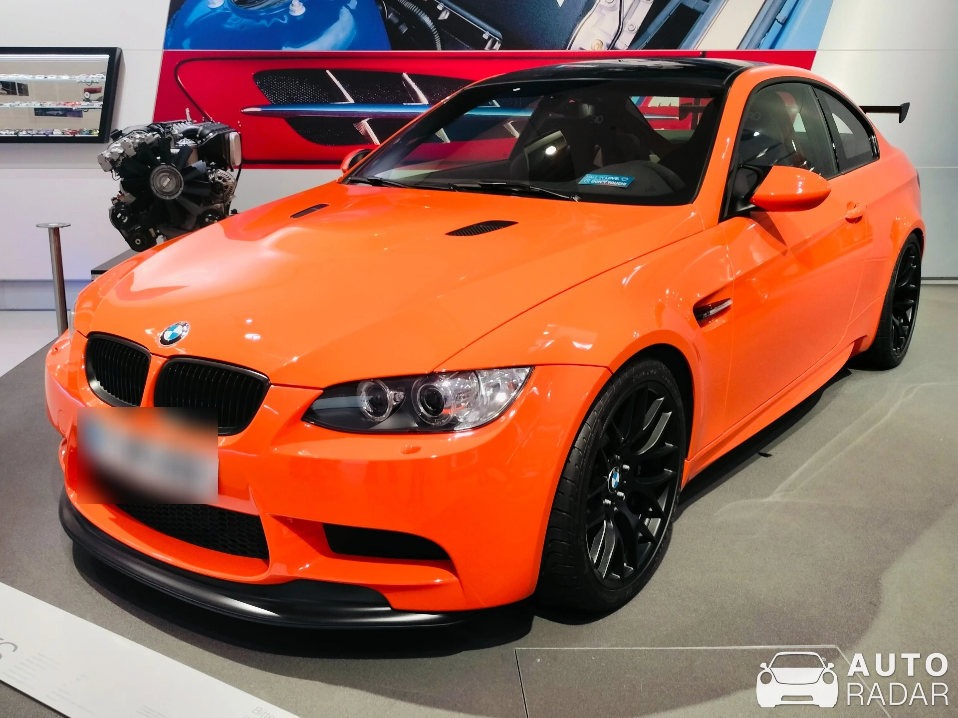 BMW M3 E92 Coupé GTR spotted in München