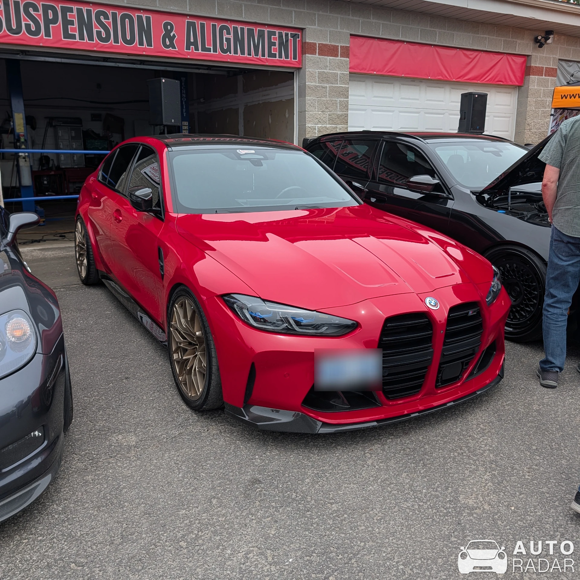 BMW M3 G80 Sedan Competition Edition 50 Jahre BMW M spotted in Kanata