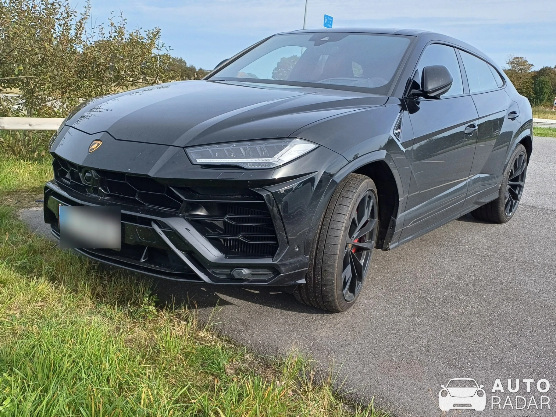 Lamborghini Urus spotted in Herning, Denmark