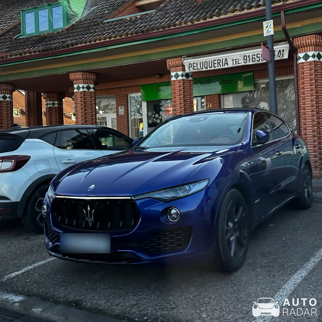 Maserati Levante spotted in San Sebastián de los Reyes, España