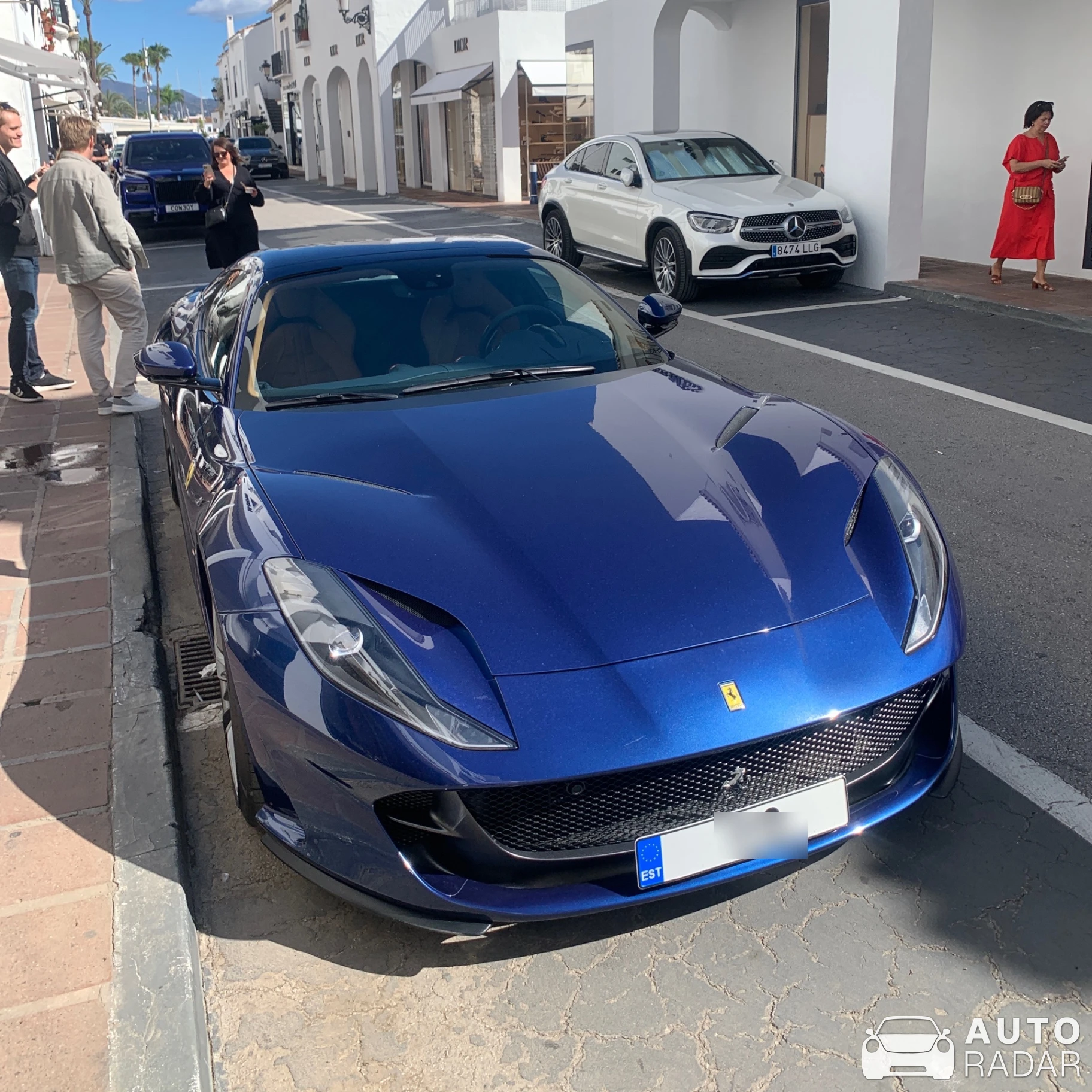 Ferrari 812 GTS spotted in Marbella, Spain