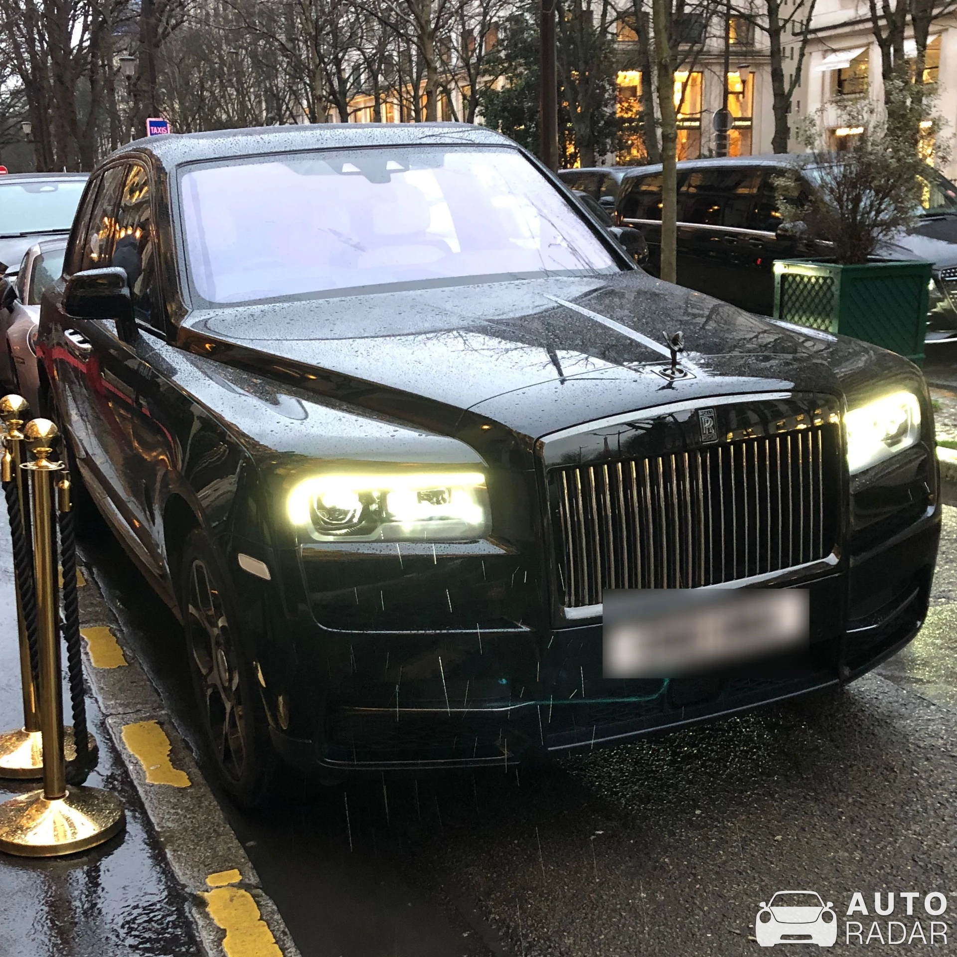Rolls-Royce Cullinan Black Badge spotted in Paris, France
