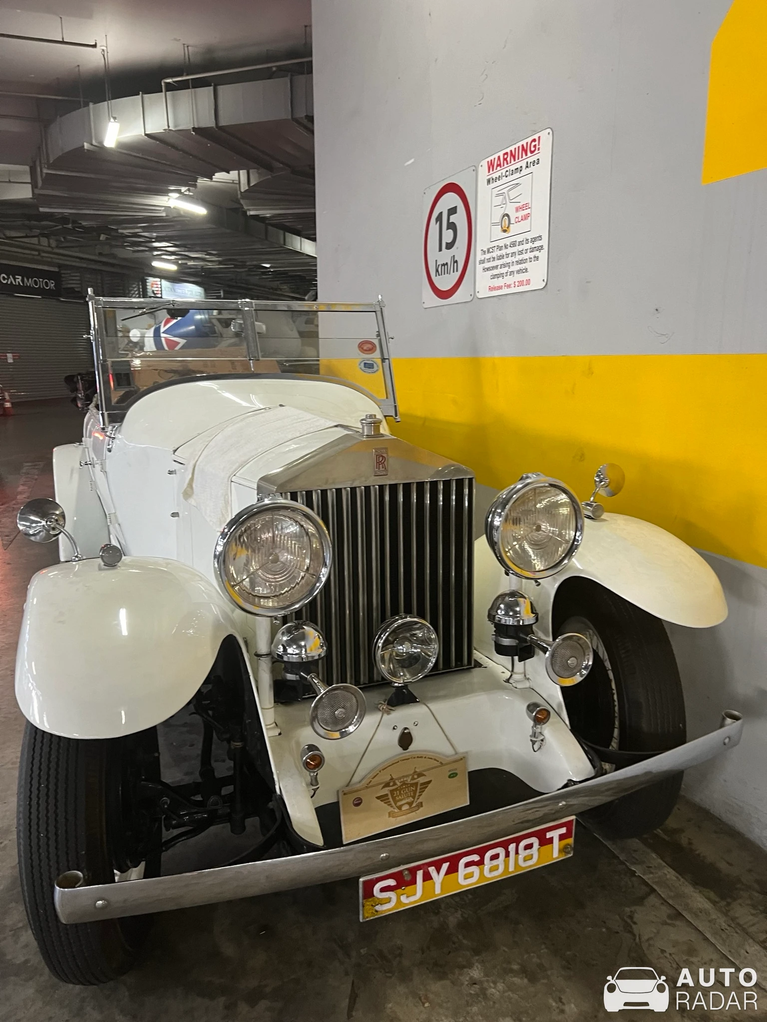 Rolls-Royce 20/25 DHC 1930 spotted in Singapore