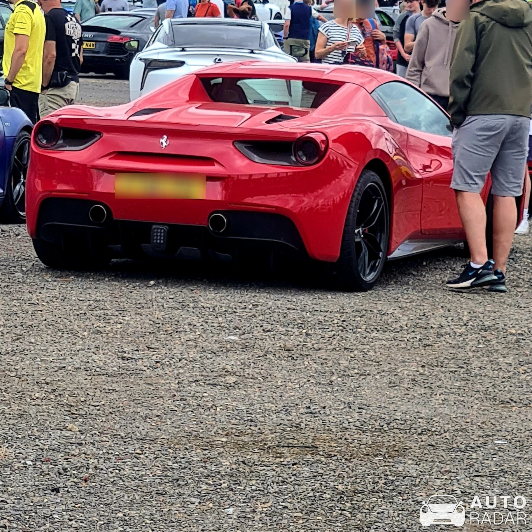 Ferrari 488 Spider spotted in Leicestershire, United Kingdom