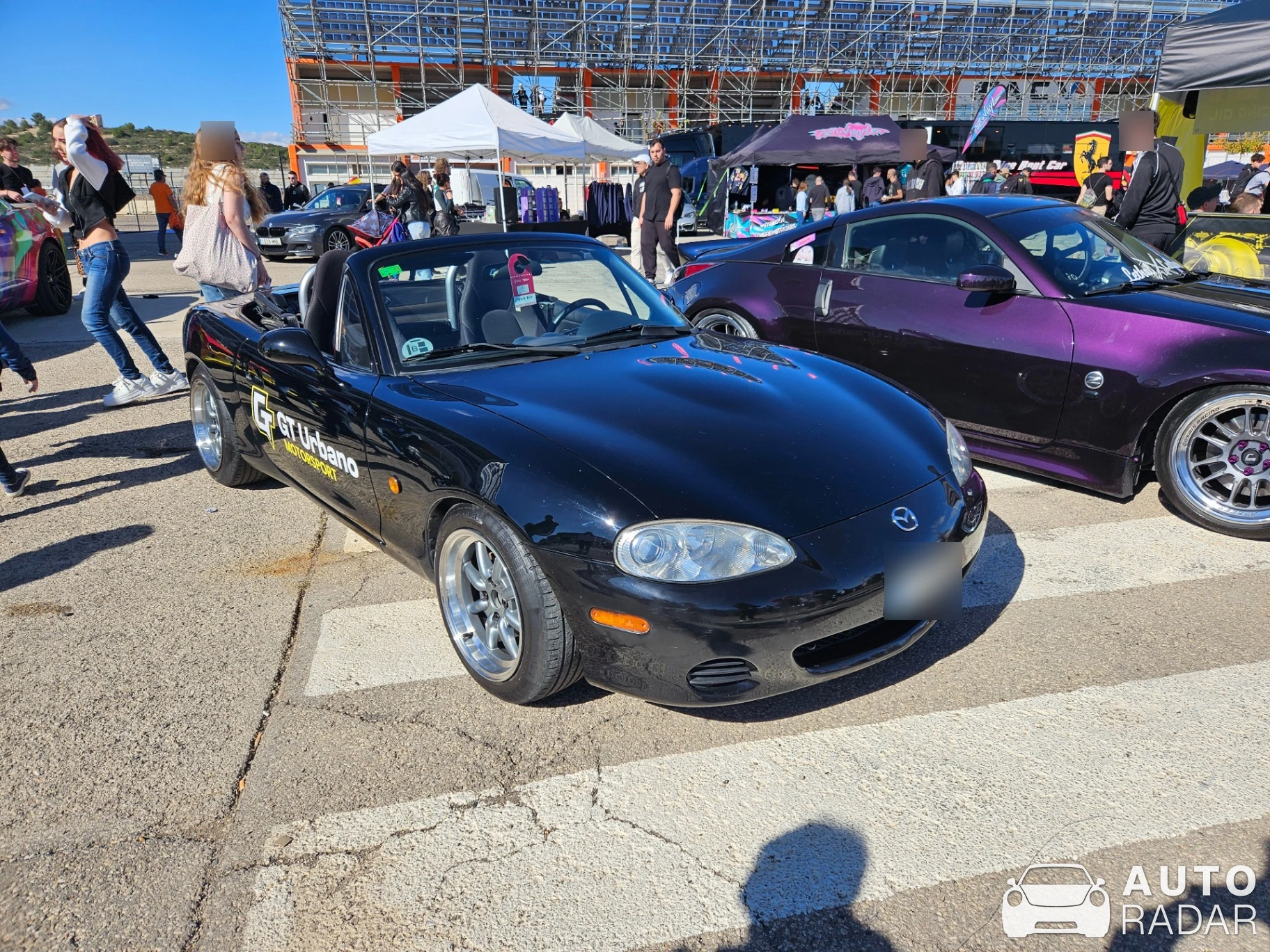Mazda MX-5 NB spotted in Cheste, Spain