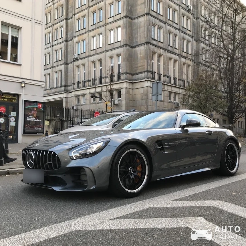 Mercedes-AMG GT C190 spotted in Warszawa, Poland
