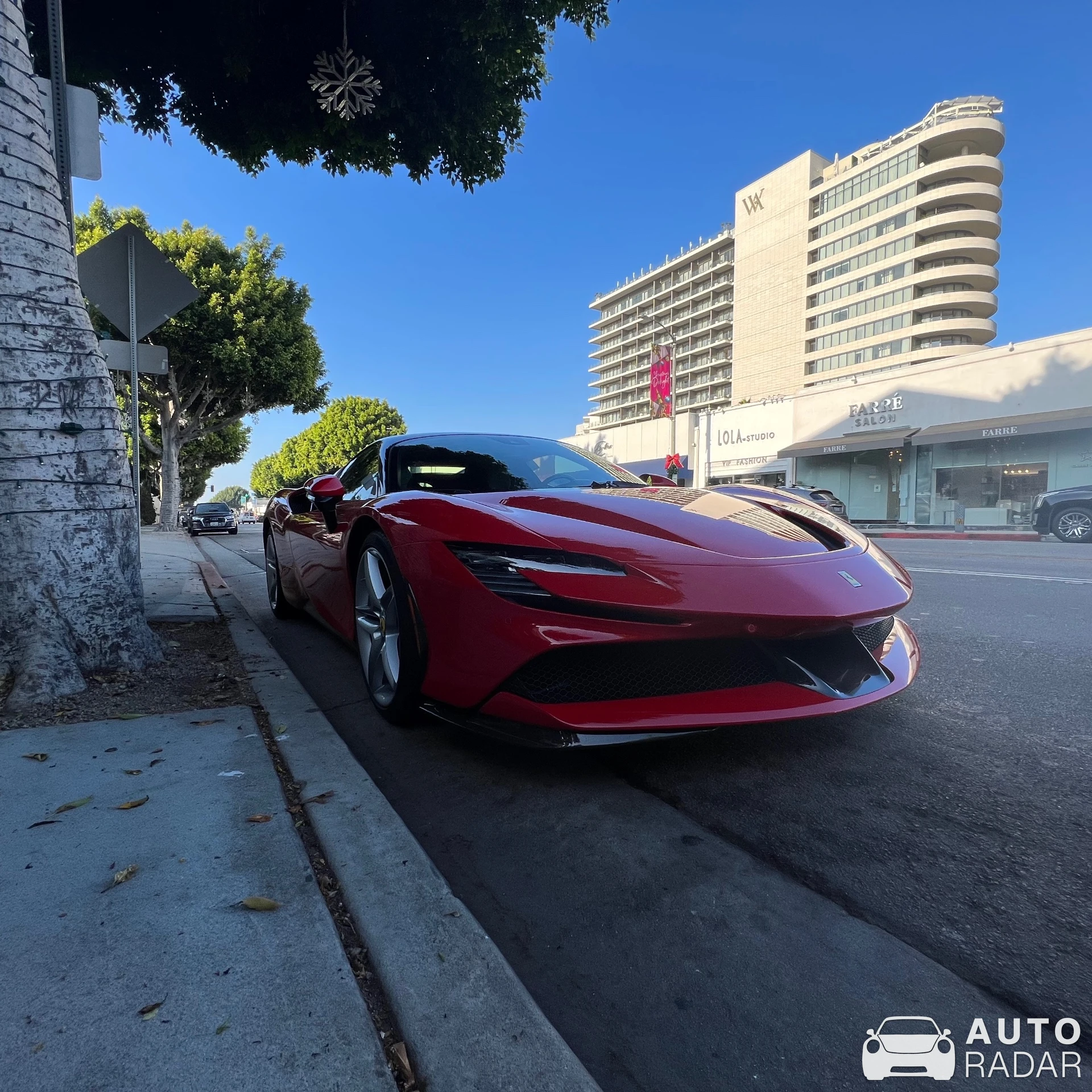 Ferrari SF90 Stradale spotted in Beverly Hills, United States