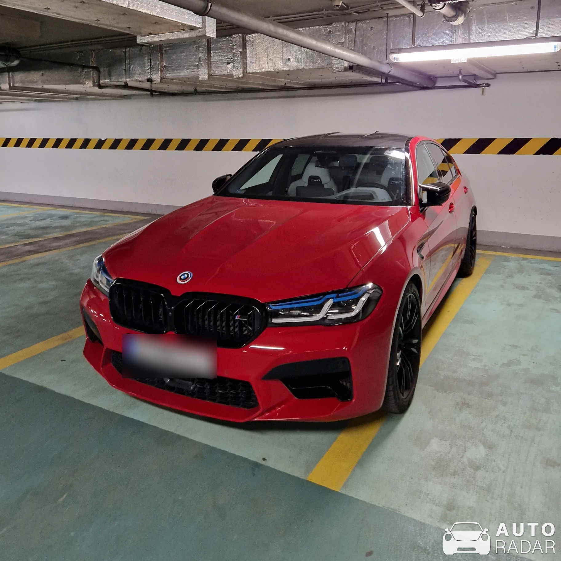 BMW M5 F90 Competition spotted in Warszawa, Poland