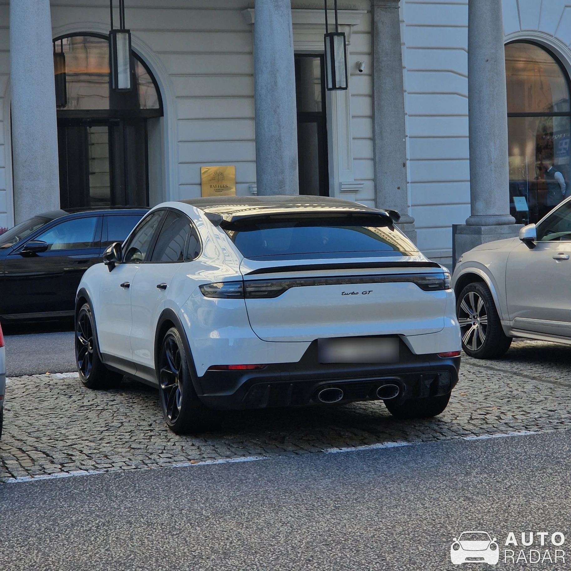 Porsche Cayenne Coupé Turbo GT spotted in Warszawa, Polska