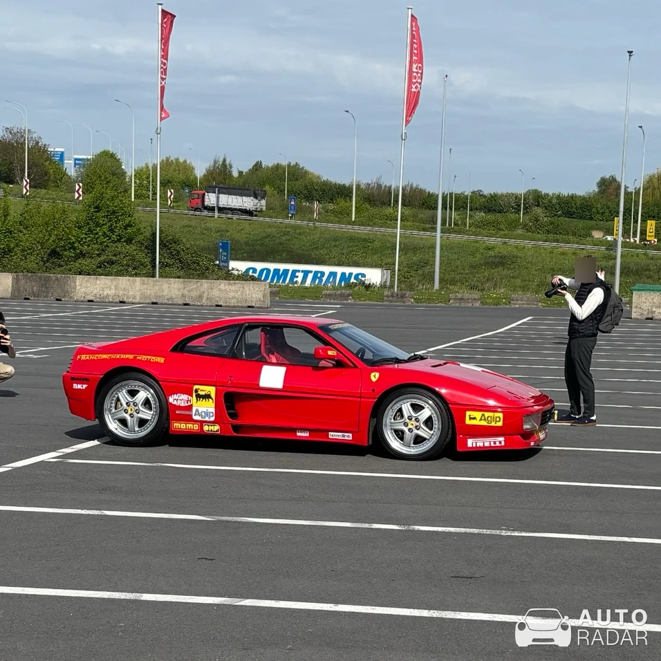 Ferrari 348 Challenge spotted in Kortrijk