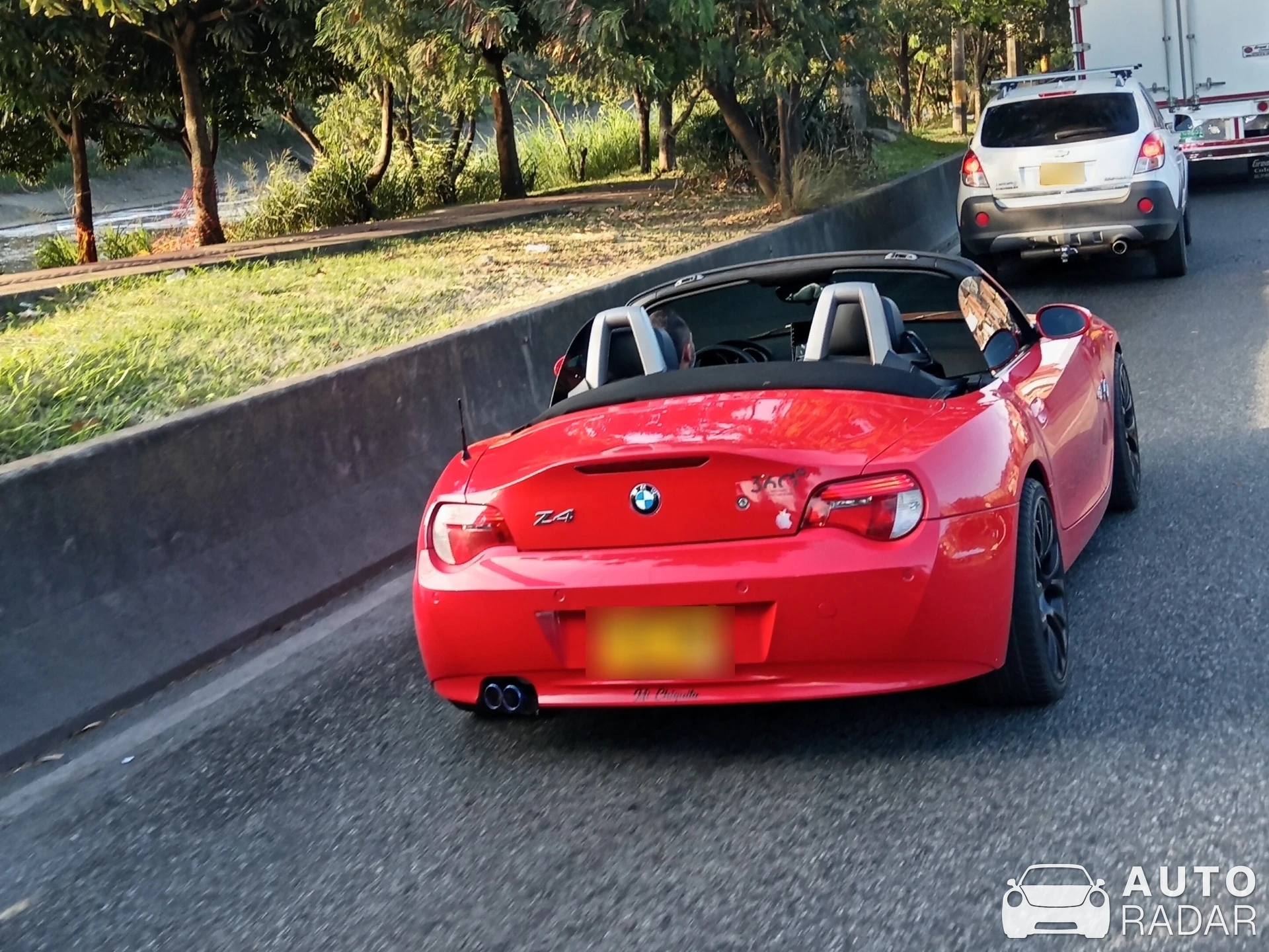 BMW Z4 E85 spotted in El Carmen de Viboral, Colombia