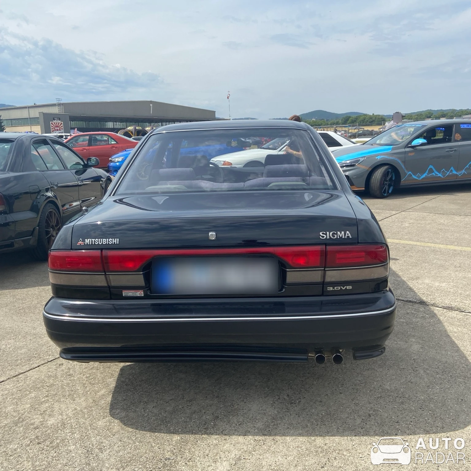 Mitsubishi Sigma spotted in Mendig