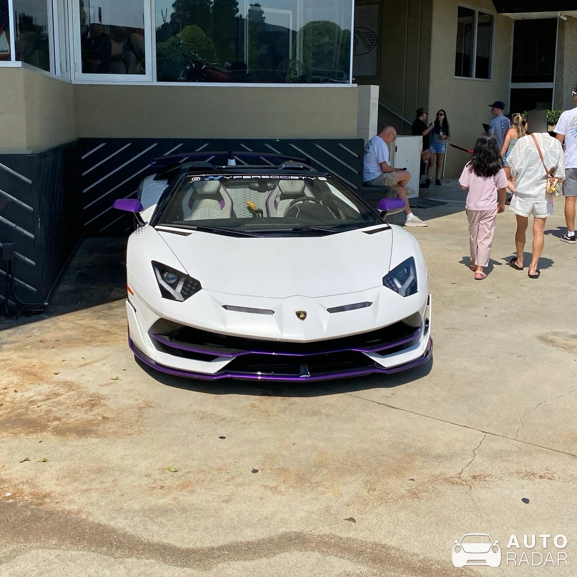 Lamborghini Aventador LP770-4 SVJ Roadster Xago Edition spotted in Tustin