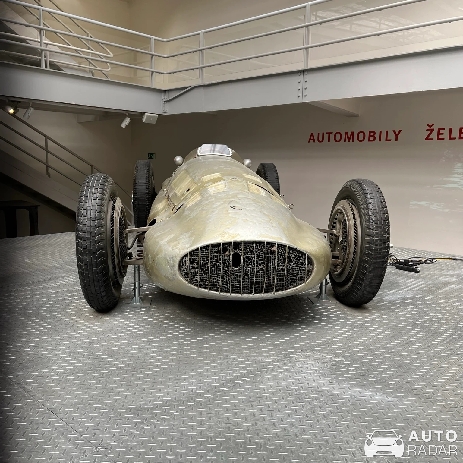 Mercedes-Benz W154 spotted in Praha