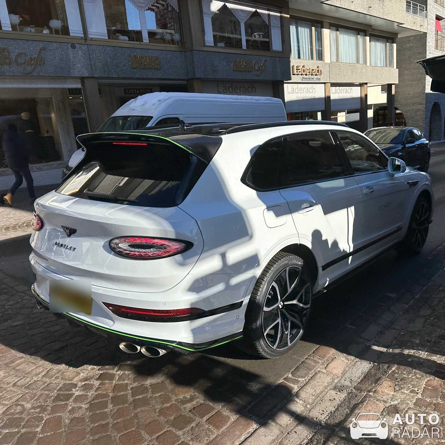 Bentley Bentayga Speed spotted in Sankt Moritz, Schweiz