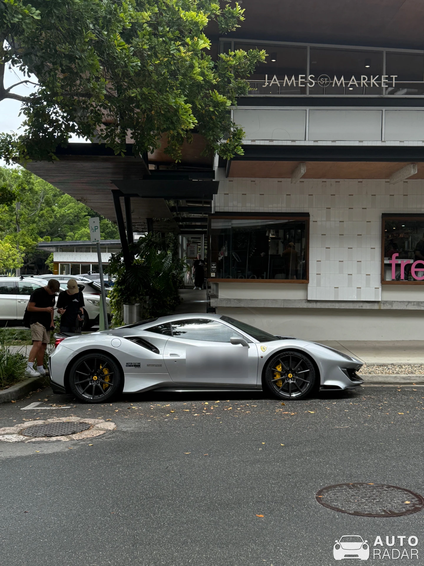 Ferrari 488 Pista spotted in Fortitude Valley, Australia