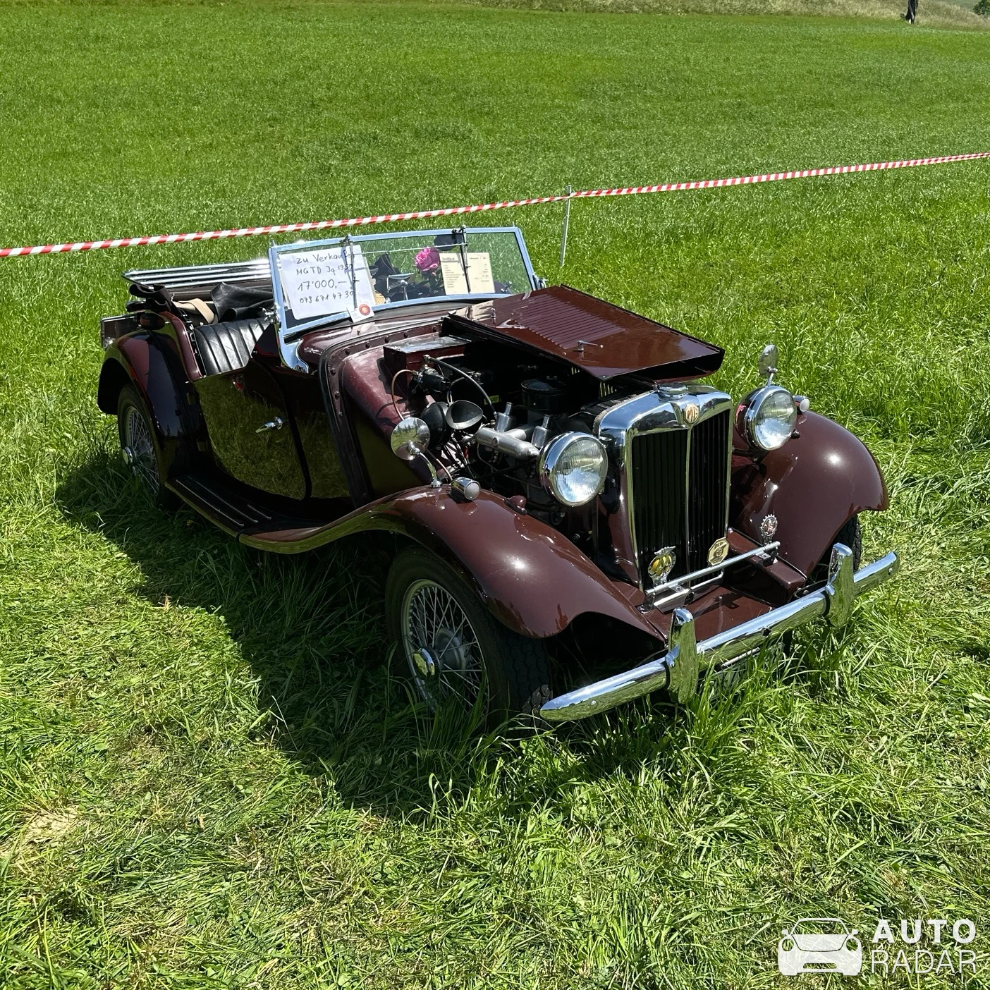 MG TD spotted in Dürnten