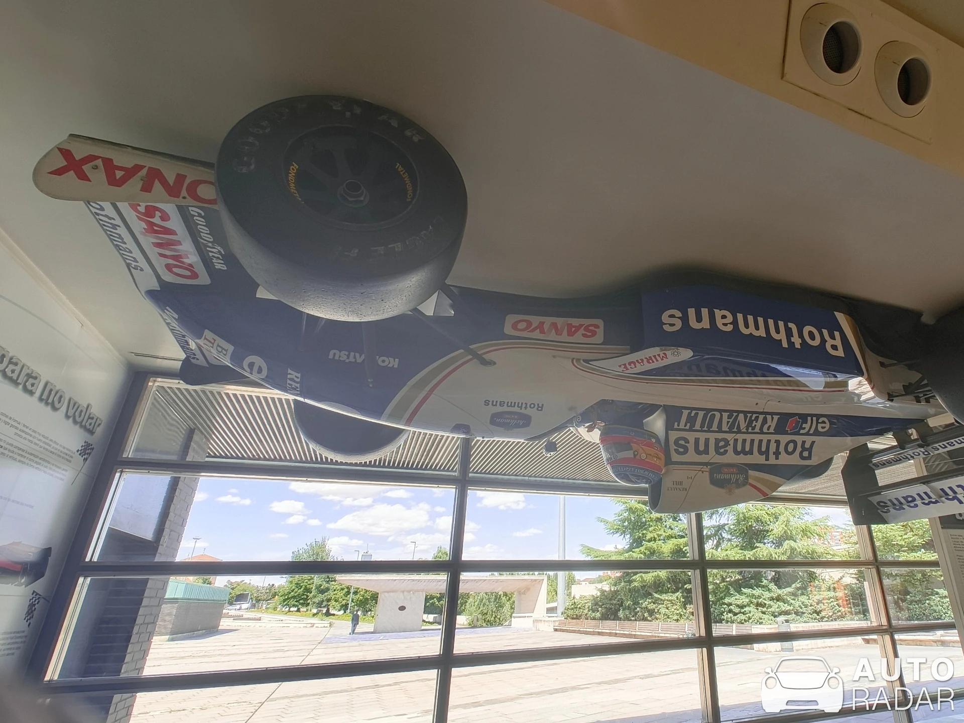 Williams FW15 spotted in Valladolid