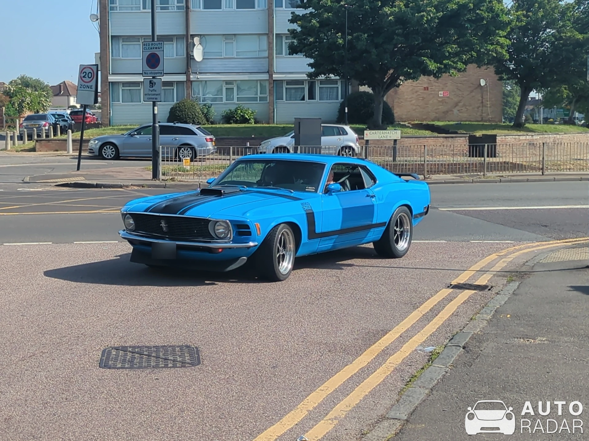 Ford Mustang Boss 302 1970 spotted in Enfield
