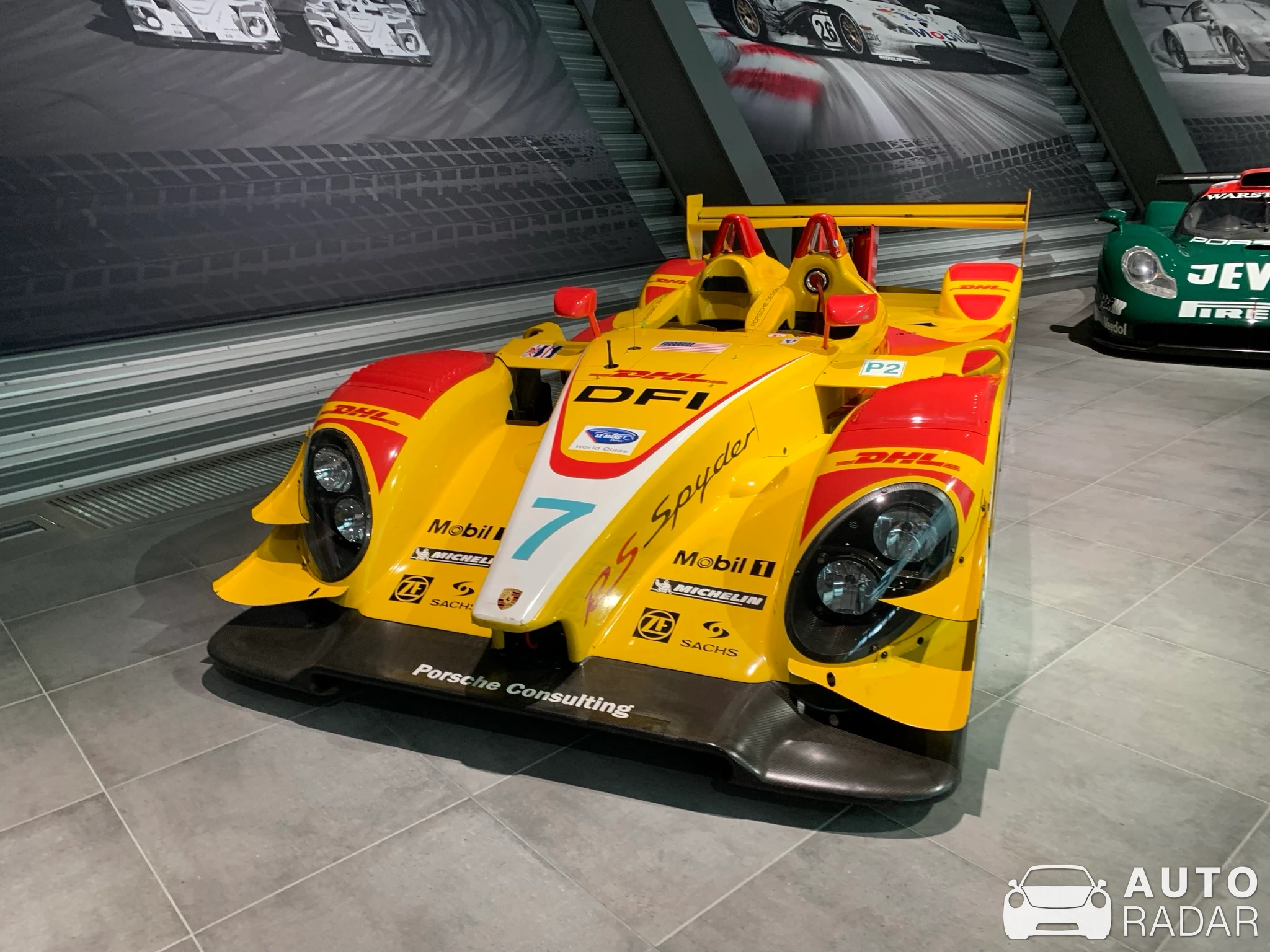 Porsche RS Spyder spotted in Leipzig, Germany
