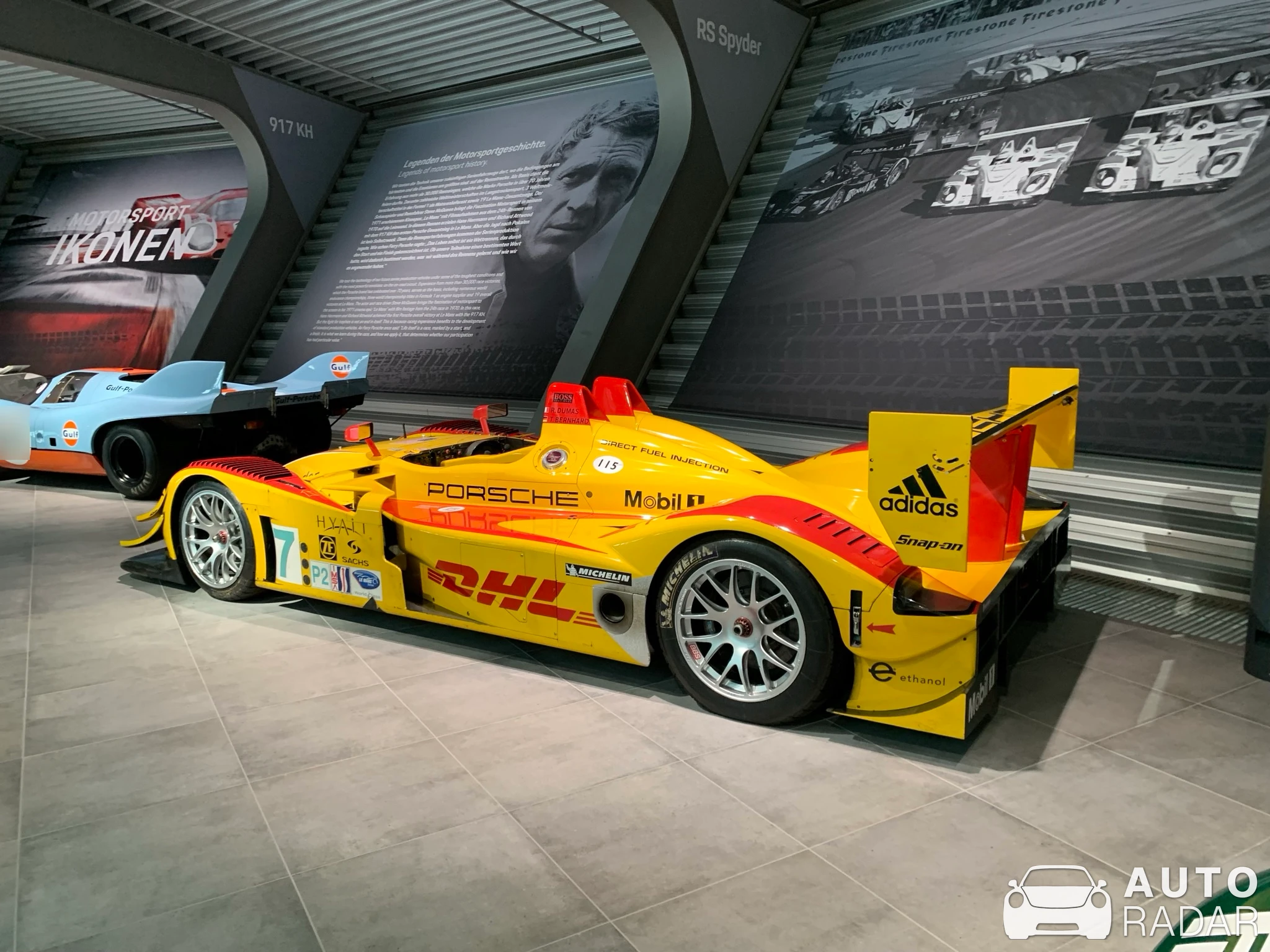 Porsche RS Spyder spotted in Leipzig