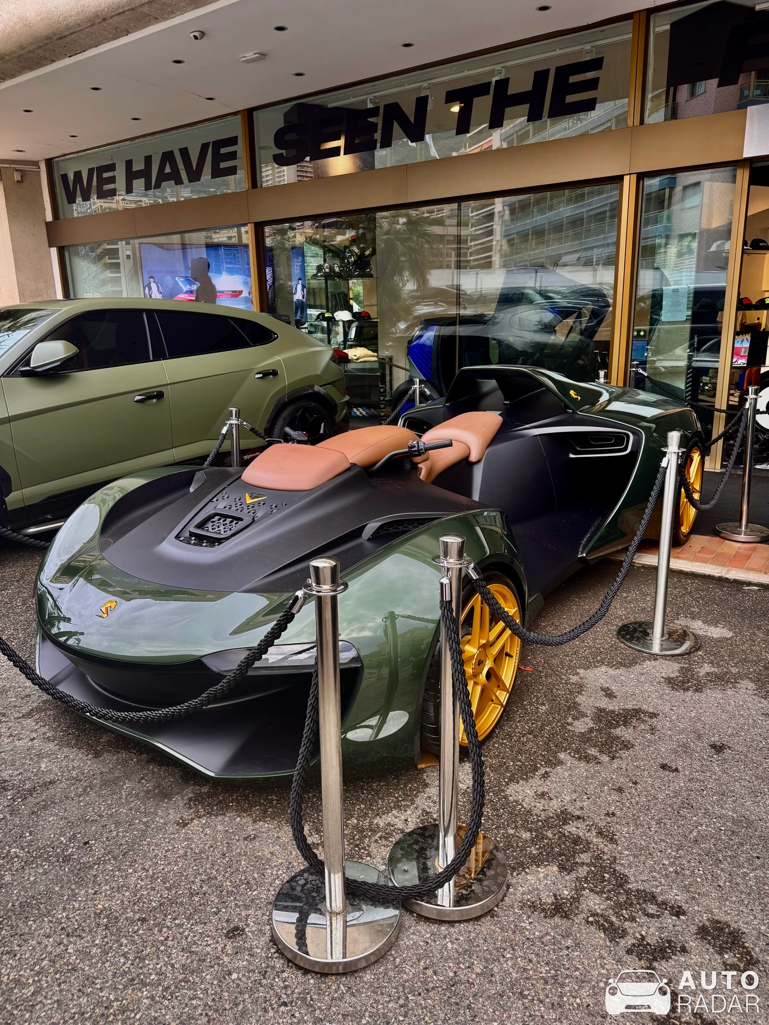 Engler V12 spotted in Monaco