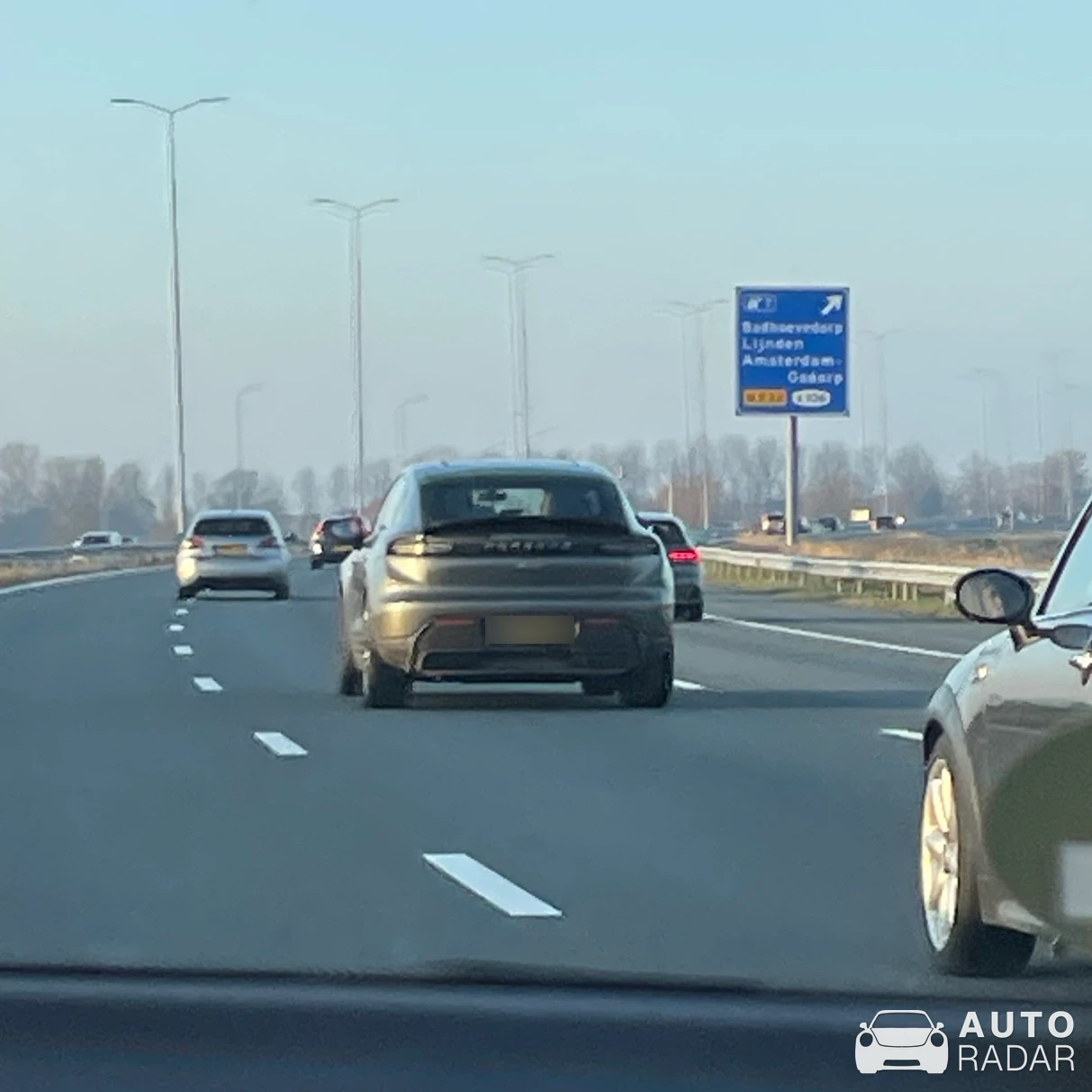 Porsche Macan spotted in Lijnden, Nederland