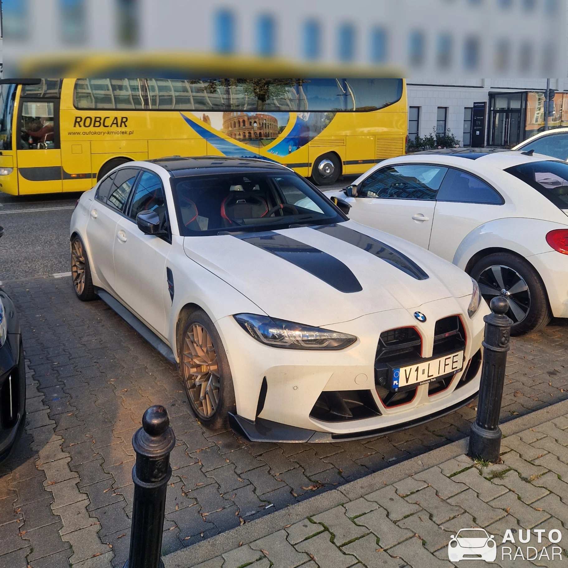 BMW M3 G80 CS spotted in Warszawa, Poland