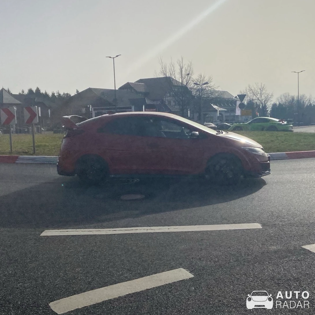 Honda Civic Type R FK2 spotted in Nürburg